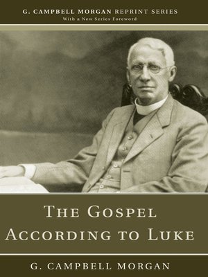 cover image of The Gospel According to Luke